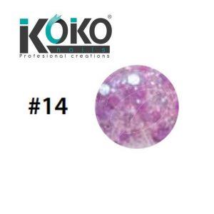 Acrilico De Color #14 Koko Nails