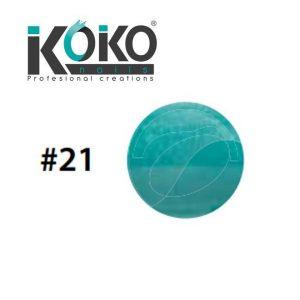 Acrilico De Color #21 7gr Koko Nails