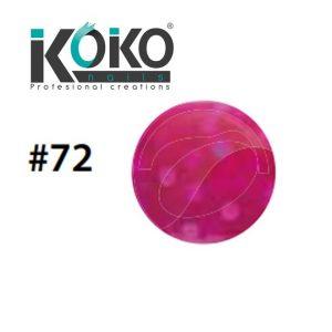 Acrilico De Color #72 7gr Koko Nails