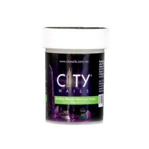 Acrilico White 01 oz City Nails