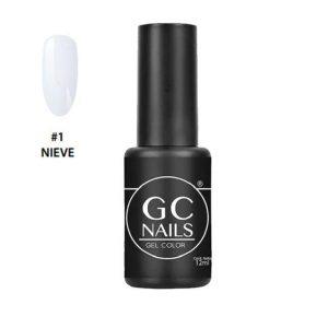 Esmalte En Gel 1 Paso 01 Nieve GC Nails