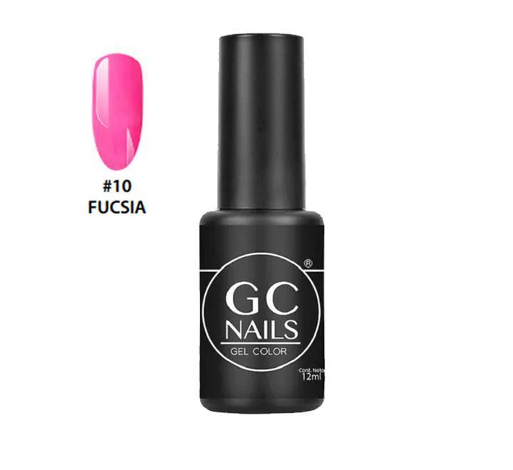 Esmalte En Gel 1 Paso 10 Fucsia GC Nails