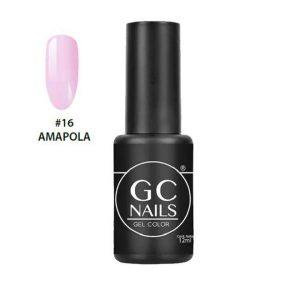 Esmalte En Gel 1 Paso 16 Amapola GC Nails