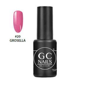 Esmalte En Gel 1 Paso 20 Grosella GC Nails
