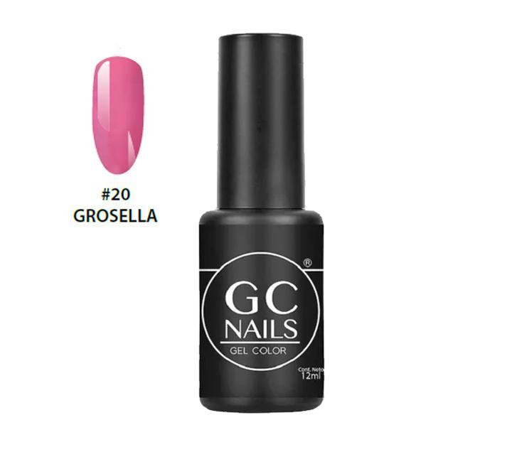 Esmalte En Gel 1 Paso 20 Grosella GC Nails