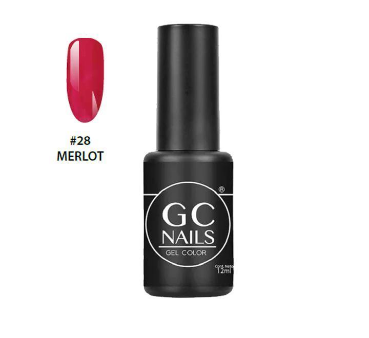 Esmalte En Gel 1 Paso 28 Merlot GC Nails