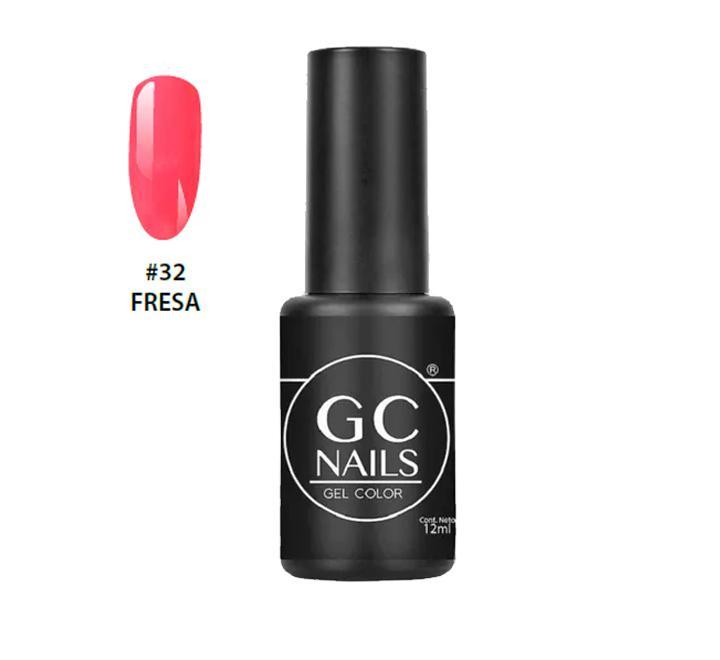 Esmalte En Gel 1 Paso 32 Fresa GC Nails