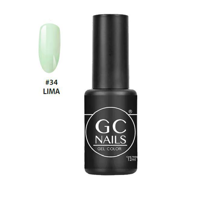 Esmalte En Gel 1 Paso 34 Lima GC Nails
