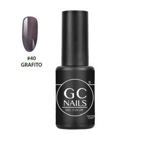 Esmalte En Gel 1 Paso 40 Grafito GC Nails
