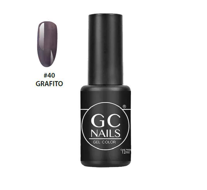 Esmalte En Gel 1 Paso 40 Grafito GC Nails
