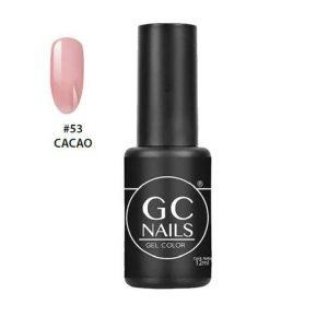 Esmalte En Gel 1 Paso 53 Cacao GC Nails