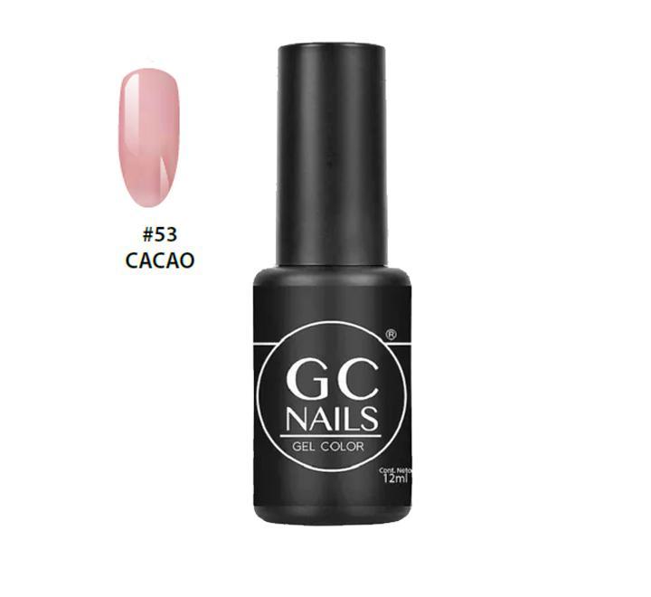 Esmalte En Gel 1 Paso 53 Cacao GC Nails