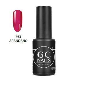 Esmalte En Gel 1 Paso 63 Arandano GC Nails