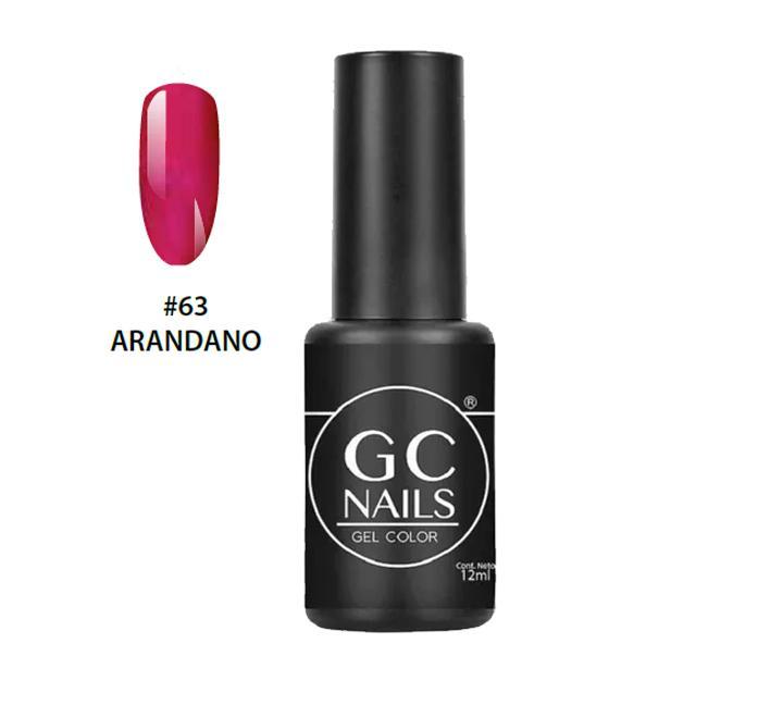 Esmalte En Gel 1 Paso 63 Arandano GC Nails