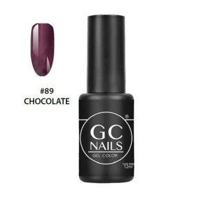 Esmalte En Gel 1 Paso 89 Chocolate GC Nails