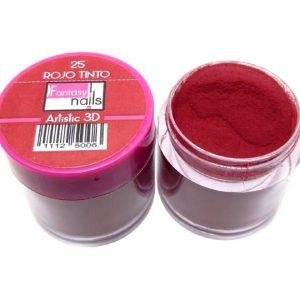 Acricolor Rojo Tinto #25 Fantasy Nails