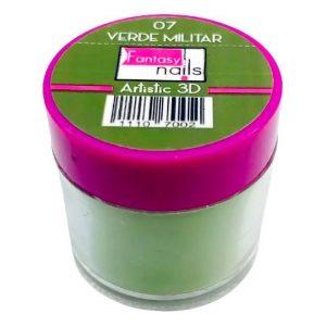 Acricolor Verde Militar #7 Fantasy Nails